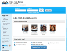 Tablet Screenshot of indiohighschool.org